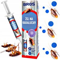 BROS ŻEL ŚRODEK OWADOBÓJCZY TRUTKA PRZYNĘTA NA KARACZANY KARALUCHY PRUSAKI