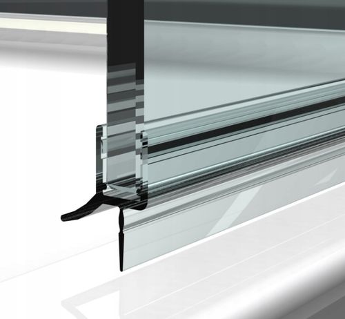 USZCZELKA DOLNA KABINY PRYSZNICOWYCH DRZWI 4/5/6 MM 100 CM na Arena.pl