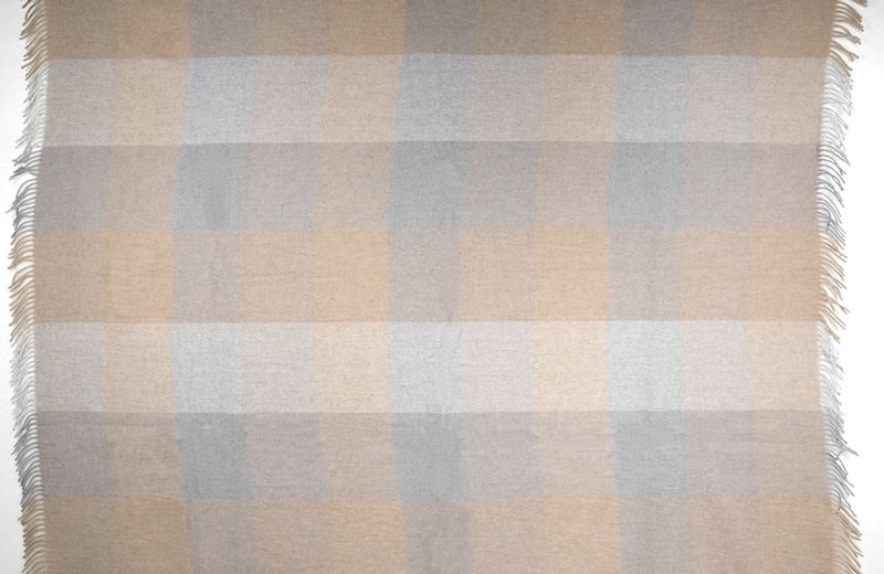 Koc Wełniany 150X200 Kratka 18739 zdjęcie 5