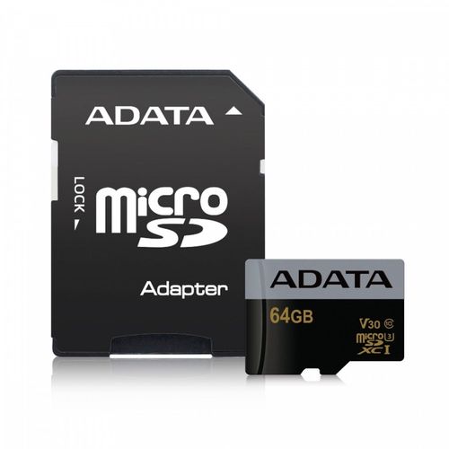 Adata microSD Premier Pro 64G UHS-1/U3/V30G+adapter na Arena.pl
