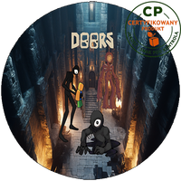 Opłatek na tort - ROBLOX DOORS