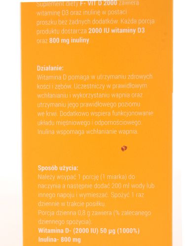 F-vit d 2000 - Formeds - 60 porcji na Arena.pl