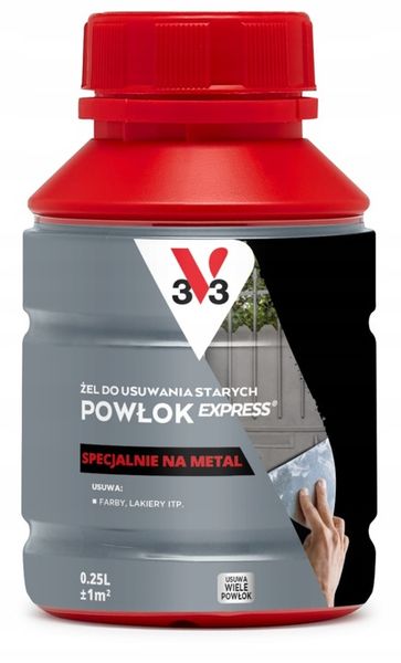 V33 Środek do Usuwania Metal Express 1L zdjęcie 8