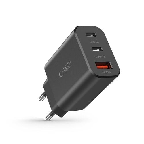 tech-protect nc30w 3-port network charger pd30w/qc3.0 black na Arena.pl
