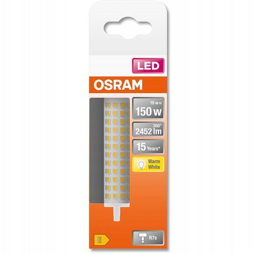Żarówka LED R7s ŻARNIK 118mm 19W 150W 2700K OSRAM na Arena.pl