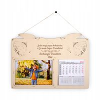 Prezent na dzień Dziadka PERSONALIZOWANY KALENDARZ 2025 ze zdjęciem