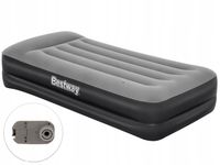 Materac Dmuchany Turystyczny Jednoosobowy 191x97cm Bestway Wbudowana Pompka