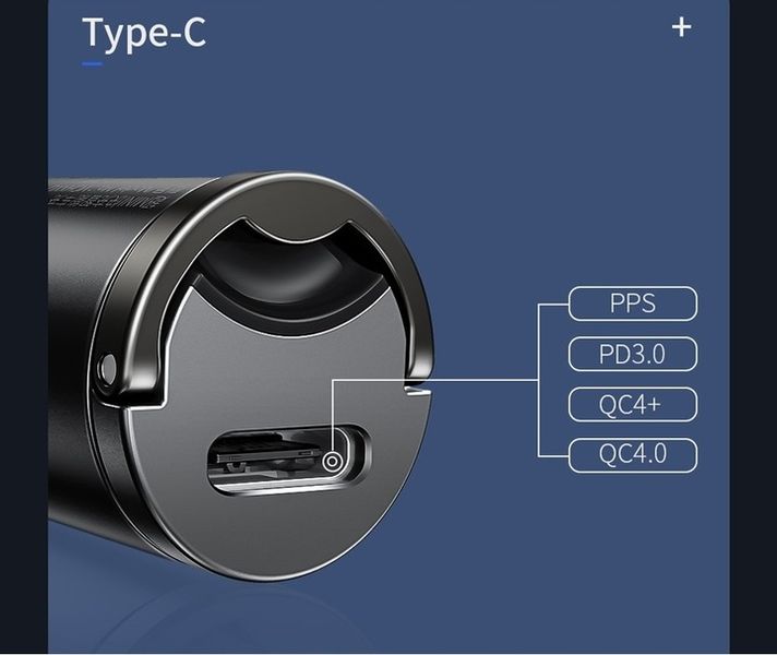 ŁADOWARKA SAMOCHODOWA BASEUS USB-C QC 4.0+ PD 30W zdjęcie 3