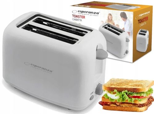 Toster do GRZANEK OPIEKACZ DO CHLEBA BIAŁY 600W na Arena.pl