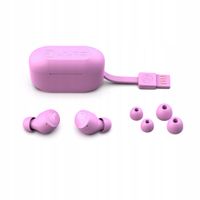 JLAB Go Air Pop Słuchawki Bezprzewodowe Dokanałowe Bluetooth 35h Różowe