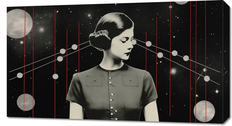Obraz 90x50cm Planety i Księżyce zdjęcie 1