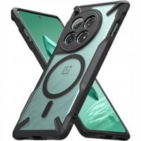 ETUI RINGKE FUSION-X MAGNETIC MAGSAFE DO ONEPLUS 12 MATTE CZARNE WYTRZYMAŁE