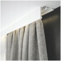 Maskownica Listwa Karniszowa Profil do LED Polimer Biała 10 x 200 cm