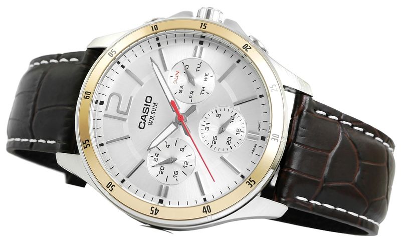 zegarek męski casio mtp-1374l-7avdf + box zdjęcie 3