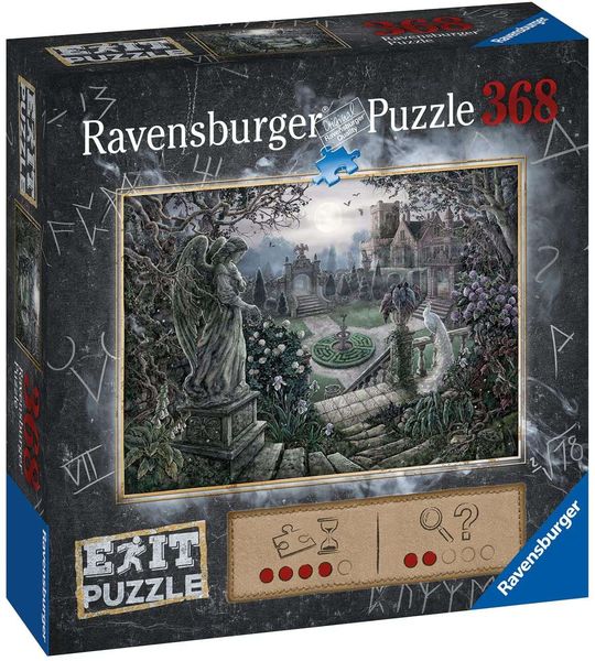 Puzzle Exit 368 elementów. Północ w ogrodzie zdjęcie 1