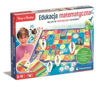 CLEMENTONI EDUKACJA MATEMATYCZNA GRA PLANSZOWA 6+