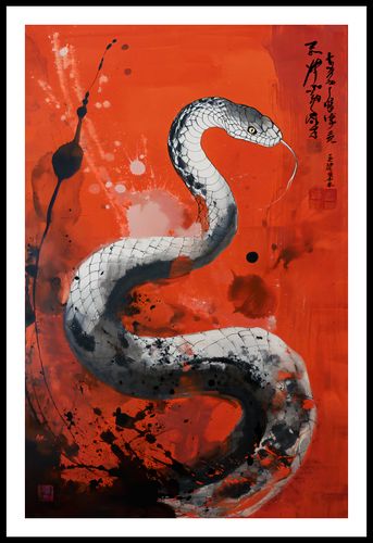 Plakat 53x81cm Smoczy Oddech Węża na Arena.pl