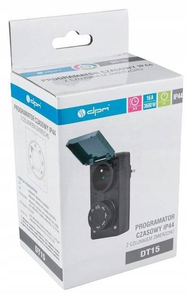 Programator czasowy analogowy z czujn. zmierzchu zdjęcie 5