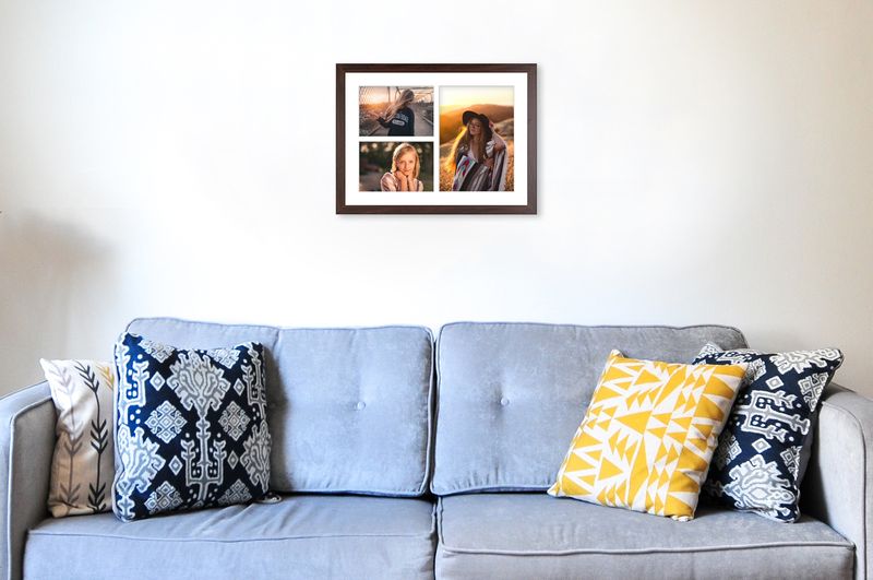 Ramka na 3 zdjęcia Hekla 30x40x3 galeria brązowy 1szt. zdjęcie 4