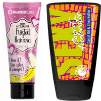 Supertan Frosted Banana + Wild Tan Sexy Carrot Gratis