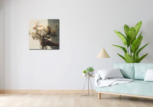 Obraz 60x60cm Ulotne Piękno Bukietu na Arena.pl