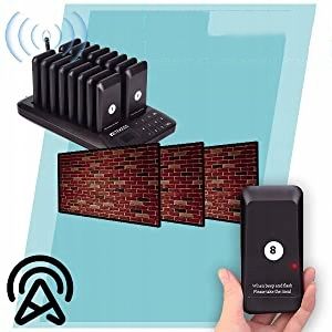 Retekess TD157 Bezprzewodowy Pagera Restauracji, 500M,Przywoływacz Klientów na Arena.pl