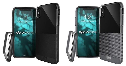 X-DORIA DASH - ETUI IPHONE X (BLACK LEATHER) na Arena.pl