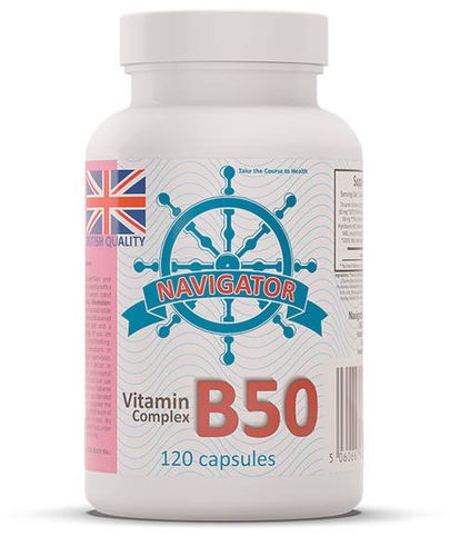 NAVIGATOR Witamina B50 120 kapsułek na Arena.pl