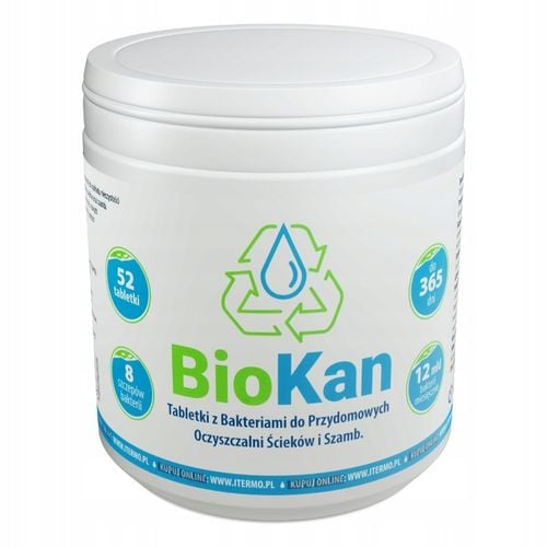 BioKan 52 szt. Tabletek do Oczyszczalni Ścieków na Arena.pl