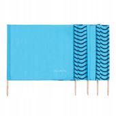Parawan AQUASTIC Windscreen niebieski OS 400x80 Turystyczny Trwały materiał