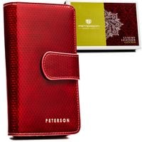 portfel damski skórzany ptn 76116-sbr-2296 red