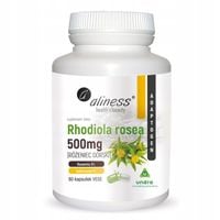 Rhodiola Rosea RÓŻENIEC GÓRSKI 60 kap STRES KONCENTRACJA Adaptogen ALINESS