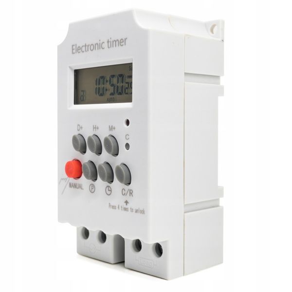 PROGRAMATOR CZASOWY WŁĄCZNIK WYŁĄCZNIK TIMER LCD zdjęcie 12