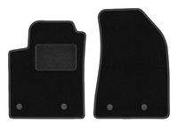 Dywaniki przednie welurowe do: Fiat Bravo II 2007-2012 hatchback czarne