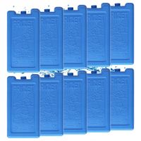 Wkłady chłodzące do lodówki turystycznej torby termicznej FRIZET 10x 200 ml