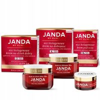 Janda Zestaw Prezent Czyste złoto Nici Kolagenowe 50+ zestaw Dzień+Noc+Oko