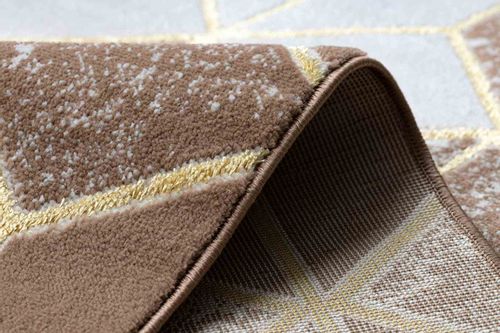 RUG/LU/TREX/GEOMETRIC/BEIGE+BROWN/140x190 na Arena.pl