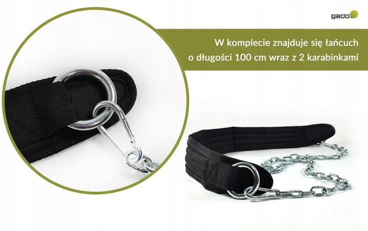 Dip Belt Pas obciążeniowy zdjęcie 4