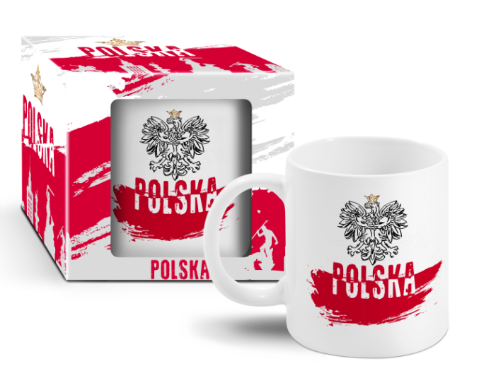 kubek Boss 300ml  Polska orzeł zdjęcie 1