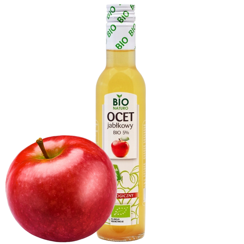 Ocet jabłkowy 5% BIO 250ml / BIOnaturo na Arena.pl