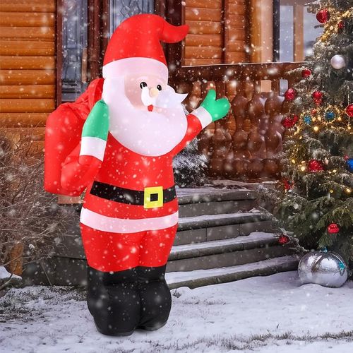 ŚWIĄTECZNY NADMUCHIWANY MIKOŁAJ 110CM Z MUZYKĄ I PILOTEM 2.4GHZ na Arena.pl