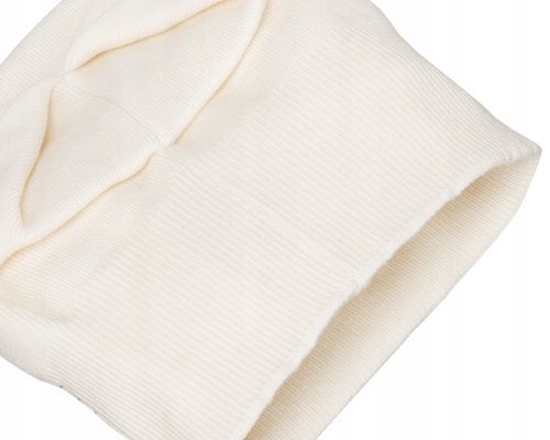 PETERSON Klasyczna czapka damska zimowa fasonu slouchy wzór z dżetów na Arena.pl