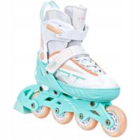 Rolki Regulowane RAVEN Profession White/Mint/Orange 28-32