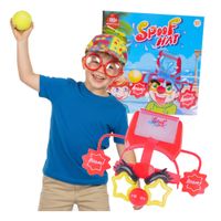 Zabawna czapeczka na wodę piłeczki okulary gra PREZENT Chłopcy Dziewczynki