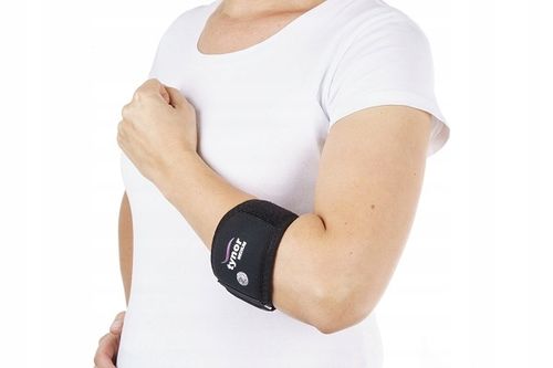 STABILIZATOR NA ŁOKIEĆ TENISISTY GOLFISTY OPASKA ELASTYCZNA ŁOKCIA na Arena.pl