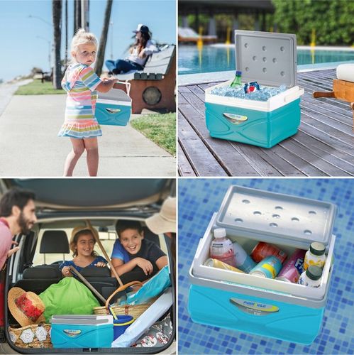 Lodówka turystyczna Pinnacle TPX 8001 Prudence 11L Turkusowa na Arena.pl