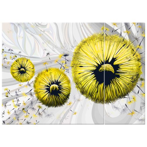 Obraz Na Płótnie 70X50 Żółte Dmuchawce 2 na Arena.pl