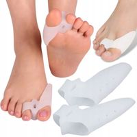 KLIN NA HALUKSY SILIKONOWY OSŁONKA NA PALEC ZESTAW 2 SZT KOREKTOR OSŁONKA