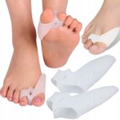 KLIN NA HALUKSY SILIKONOWY OSŁONKA NA PALEC ZESTAW 2 SZT KOREKTOR OSŁONKA