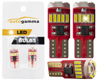 Żarówki postojowe W5W T10 15 x LED Canbus Postojówki Biała komplet 2 szt